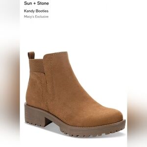 Sun & Stone Kandy Ankle Boots Size 10M NWOB